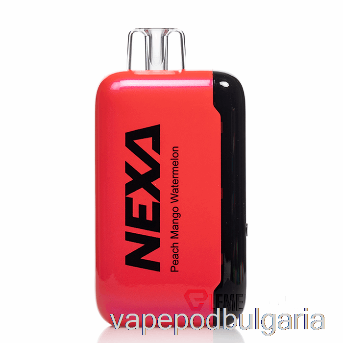 Vape Течности Nexa N20000 за еднократна употреба праскова манго диня